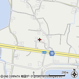 香川県木田郡三木町田中761周辺の地図