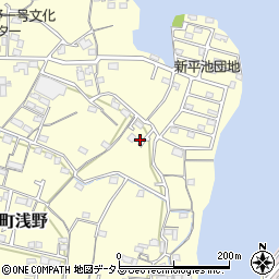 香川県高松市香川町浅野405周辺の地図