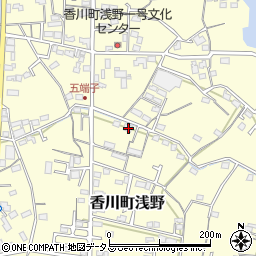 香川県高松市香川町浅野298周辺の地図