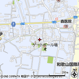和歌山県和歌山市弘西835周辺の地図