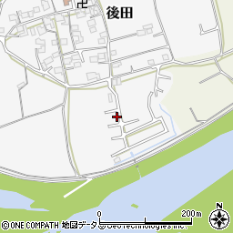 和歌山県紀の川市後田278-17周辺の地図