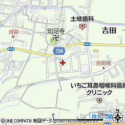 和歌山県岩出市吉田周辺の地図