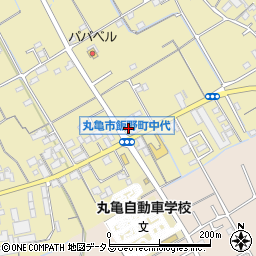 香川県丸亀市飯野町東二307周辺の地図