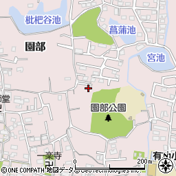 和歌山県和歌山市園部219周辺の地図