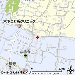 和歌山県岩出市金屋186周辺の地図