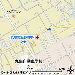 香川県丸亀市飯野町東二334周辺の地図