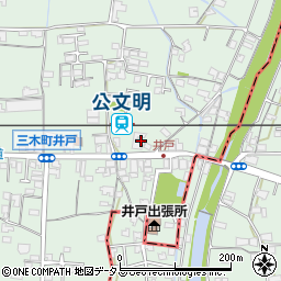香川県木田郡三木町井戸4084周辺の地図