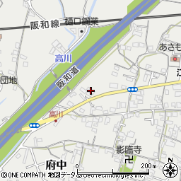 和歌山県和歌山市府中1167周辺の地図