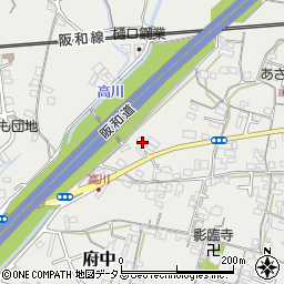 和歌山県和歌山市府中1168周辺の地図