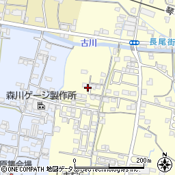 香川県木田郡三木町下高岡2381周辺の地図