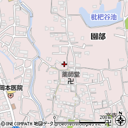 和歌山県和歌山市園部313周辺の地図