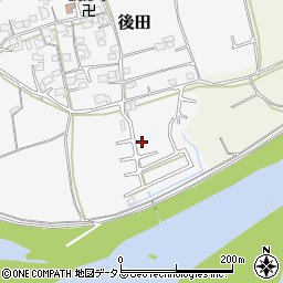和歌山県紀の川市後田278-9周辺の地図