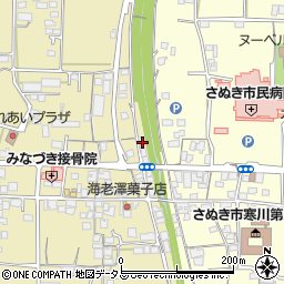 香川県さぬき市寒川町石田西993周辺の地図