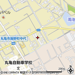 香川県丸亀市飯野町東二328周辺の地図