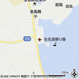 生名港旅客船発着所（芸予汽船）周辺の地図