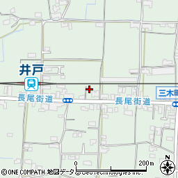 香川県木田郡三木町井戸4209-3周辺の地図