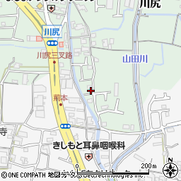 和歌山県岩出市川尻83-3周辺の地図