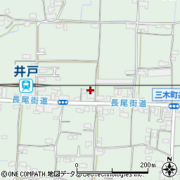 香川県木田郡三木町井戸4208周辺の地図