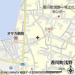 香川県高松市香川町浅野279周辺の地図