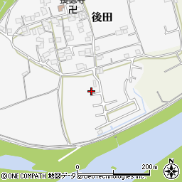 和歌山県紀の川市後田278-12周辺の地図
