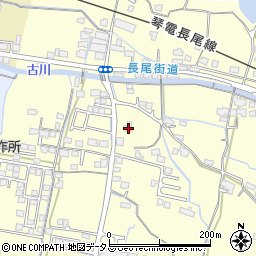 香川県木田郡三木町下高岡2423周辺の地図