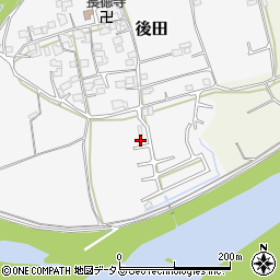和歌山県紀の川市後田278-11周辺の地図