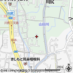 和歌山県岩出市川尻110周辺の地図