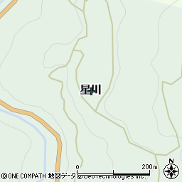 和歌山県伊都郡かつらぎ町星川周辺の地図