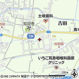 和歌山県岩出市吉田243周辺の地図