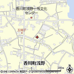 香川県高松市香川町浅野295周辺の地図