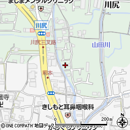 和歌山県岩出市川尻84周辺の地図