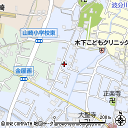 和歌山県岩出市金屋306周辺の地図