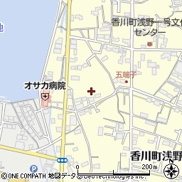 香川県高松市香川町浅野278周辺の地図