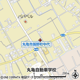 香川県丸亀市飯野町東二308周辺の地図