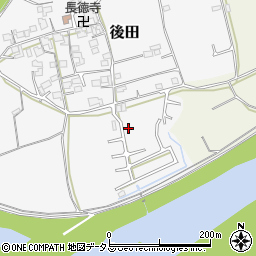 和歌山県紀の川市後田278-6周辺の地図