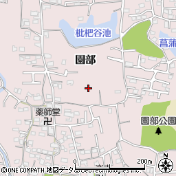 和歌山県和歌山市園部283周辺の地図