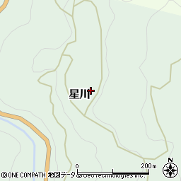 和歌山県伊都郡かつらぎ町星川182周辺の地図