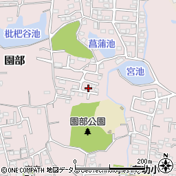 和歌山県和歌山市園部209周辺の地図