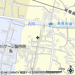 香川県木田郡三木町下高岡2395周辺の地図