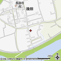 和歌山県紀の川市後田278-5周辺の地図
