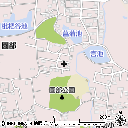 和歌山県和歌山市園部203周辺の地図
