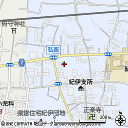 和歌山県和歌山市弘西112周辺の地図