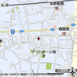 和歌山県和歌山市弘西831周辺の地図