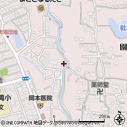 和歌山県和歌山市園部462周辺の地図