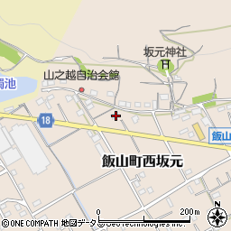 香川県丸亀市飯山町西坂元264周辺の地図