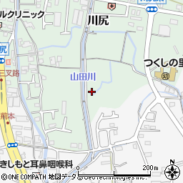 和歌山県岩出市川尻131周辺の地図