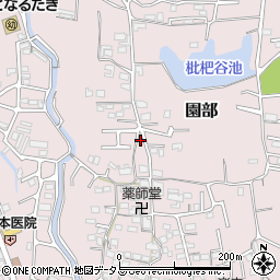 和歌山県和歌山市園部305周辺の地図