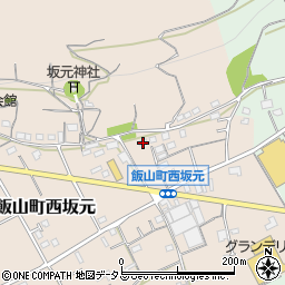 香川県丸亀市飯山町西坂元159周辺の地図