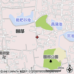 和歌山県和歌山市園部201周辺の地図