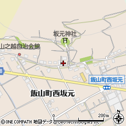 香川県丸亀市飯山町西坂元189周辺の地図